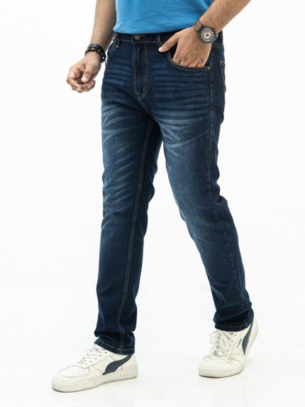 Regular Fit Deep Blue Jeans